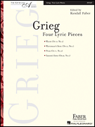 Grieg: Four Lyric Pieces piano sheet music cover